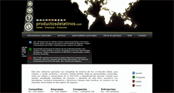 Desktop Screenshot of productosdelatinos.com